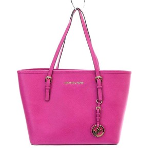 マイケルコース MICHAEL KORS トートバッグ ショルダーバッグ レザー 紫 パープル /YO5 レディース