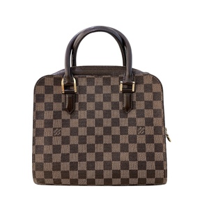 ルイ・ヴィトン LOUIS VUITTON トリアナ N51155 ブラウン　ゴールド金具 ダミエ ハンドバッグ レディース 中古