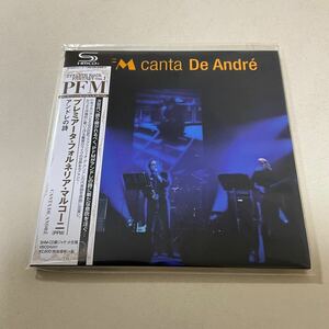 イタリアロック 国内盤 ＰＦＭ Canta De Andre アンドレの詩 紙ジャケット仕様 ＳＨＭ−ＣＤ 
