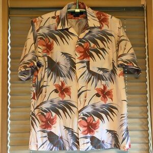 M POLO RALPH LAUREN summer aloha shirt アロハシャツ rrl country sport 1992 1993 stadium p wing snow beach