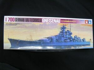 ★　　タミヤ　　1/700 　ドイツ海軍巡洋戦艦　　グナイゼナウ　★