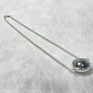 【美品】MONETシルバーカラーチェーンネックレス 50cm32gヴィンテージブランドSilver Chain Necklace 50cm 32g Vintage Brand