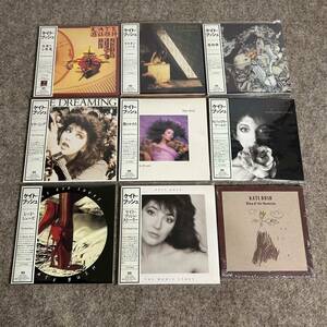 【廃盤紙ジャケ】KATE BUSH ケイト・ブッシュ 帯付き 7枚セット おまけ付き