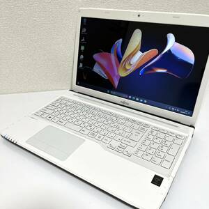 爆速Core i7 メモリ8GB 新品SSD256GB ノートパソコン 富士通 windows 11 Webカメラ