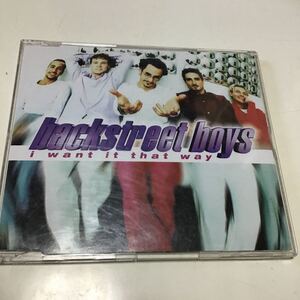 I Want It That Way／Backstreet Boys 輸入版