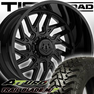 TIS 544GB 20x12J サーフ プラド タコマ 20インチマッドタイヤホイールセット ATTURO TRAIL BLADE MT 285/50R20 33x12.50R20 35x12.50R20