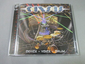 2CD◆Kansas - Device-Voice-Drum　輸入盤 2枚組ライブ 　カンサス / ディヴァイス・ヴォイス・ドラム