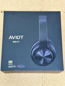 【ほぼ新品】AVIOT ワイヤレスヘッドフォン WA-V1 ブラック