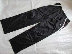 USED きれい YONEX ロング パンツ メンズ Oサイズ ヨネックス メッシュ裏地付き ヒートカプセル 10分丈 ウインド ブレーカー 長ズボン