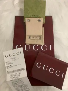 未使用品級！GUCCI アラベスク　ピアス