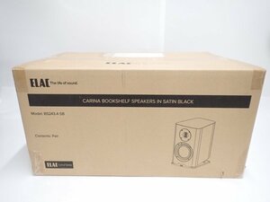 【未開封品】 ELAC CARINA BS243.4 SB ペア (2台入) エラック カリーナ 2ウェイ ブックシェルフ型 スピーカー ∬ 6EABA-32