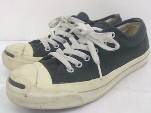 ◇ CONVERSE コンバース 1R194 JACKPURCEL ジャックパーセル スニーカー シューズ サイズ24cm ブラック レディース