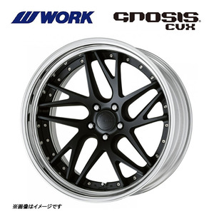 送料無料 ワーク GNOSIS CVX STEP RIM ミドルコンケイブ DEEP RIM Odisk 12J-22 +79～－40 5H-114.3 【1本単品 新品】