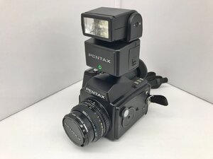 中判カメラ 645 ペンタックス PENTAX ボディ F:2.8 75mmレンズ付き フィルムカメラ ［静岡市］店頭併売品 → 2501LT909