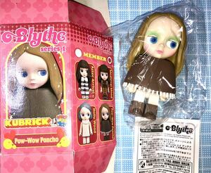 blythe kubrick#メディコムシリーズ1★ブライス★キューブリック★パウ ワウ ポンチョ