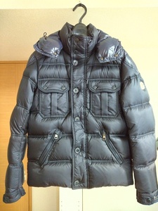 ほぼ新品/MONCLER モンクレール/ダウンジャケット/RN116347/size0/BLK×NVY