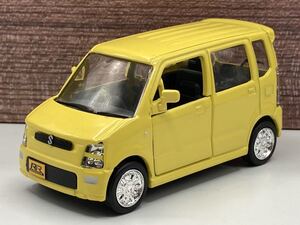 即決有★カラーサンプル 1/42 スズキ ワゴンR RR MH21S ブリリアントイエロー 黄 イエロー★ミニカー