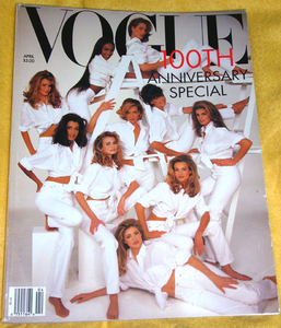 期間限定最終特価！ レア☆ コレクタ-エディション1992　USA版VOGUE 100th Anniversary　100周年記念特別記念号　スーパーモデル大集合