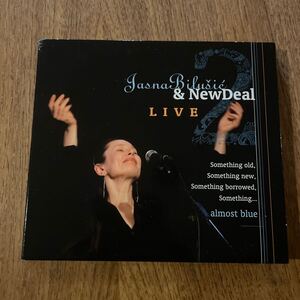 ★セルビア製Croatia Records 2ＣＤ5952411 ヤスナ・ビルシッチ＆ニューディール ライヴ　Jasna Bilui & New Deal