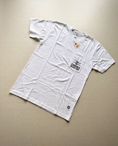 NEW OLD STOCK USA製 “ S/DOUBLE ” SKULL PRINT POCKET TEE アメリカ製 エスダブル スカルデザイン ポケットTシャツ ステューシー