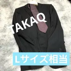 ❤️即日配送❤️タカキュー　セットアップ　ネクタイ付　ビジネススーツTAKAQ A6