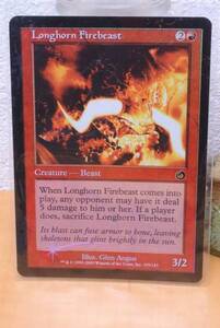 ＭＴＧ　Longhorn Firebeast　foil　