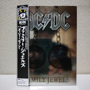 AC/DC ファミリー・ジュエルズ 国内盤DVD 2枚組 1ヶ所ツメ折れ有り アンガス・ヤング ブライアン・ジョンソン