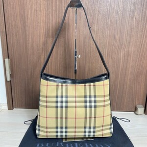 バーバリー BURBERRY ワンショルダーバッグ ハンドバッグ ノバチェック 保存袋付き