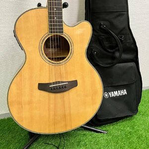 【現状品】『5-555』YAMAHA ヤマハ CPX500Ⅲ アコースティックギター ソフトケース付き HKL301054