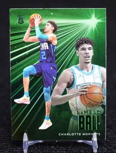 Panini Essentials Green NBA ルーキーカード Lamelo Ball Hornets