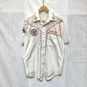 VINTAGE SHIRT The Military Order of the Cootie Embroidery Shirts ビンテージ 半袖シャツ 刺繍 VFW 70s 80s 古着 退役軍人組織