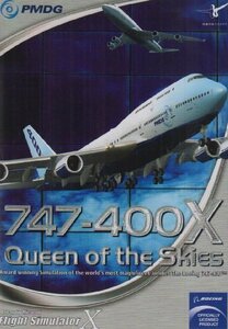 Queen of the Skies 747-400X Add-On for FSX (PC DVD)(中古品)