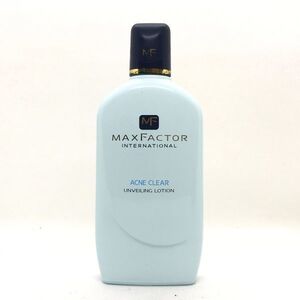 MAXFACTOR マックス ファクター アクネ クリア アンヴェイリング ローション 150ml ☆残量たっぷり9割　送料510円