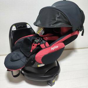 【送料込】アップリカ 美品 上位モデル フラディアグロウ ISOFIX デラックス チャイルドシート フルフラット 回転 新生児～ クリーニング済