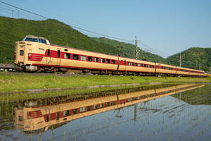 鉄道 デジ 写真 画像 381系 国鉄色 特急やくも 64