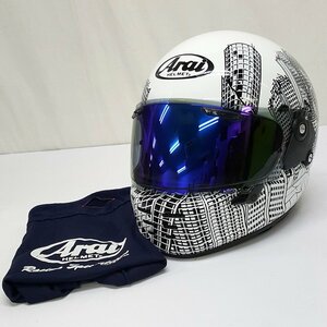 《現状品》 Arai RAPIDO-NEO ROARS (Mサイズ）バイク ヘルメット《生活・大型140サイズ・福山店》O265