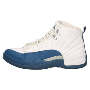 NIKE ナイキ AIR JORDAN12 RETRO French Blue エアジョーダン12 レトロ フレンチブルー ハイカットスニーカー US9/27cm 130690-113