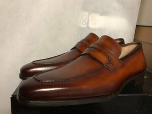 激レア!! 完売品! MAGNANNI マグナーニ 本革 スペイン製 ペニーローファー 42 ラス1!