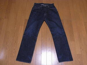 410-85/良品/DENIME/旧ドゥニーム/SHINS/シンズ/レザーパッチ/革パッチ/501XXタイプ/デニムパンツ/ジーンズ/W31