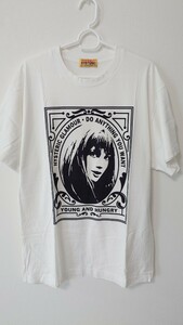 ヒステリックグラマー　HYSTERIC GLAMOUR　Tシャツ　白　ホワイト　サイズFree　送料無料