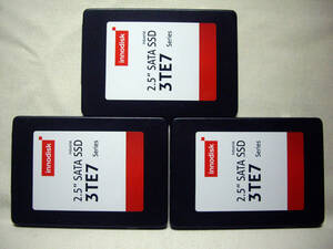 innodisk 3TE7 2.5インチ7mm 512GB SSD×3台セット