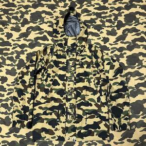 GORE-TEX snowboard jacket yellow BAPE エイプ スノボジャケット A BATHING APE M