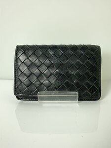 BOTTEGA VENETA◆カードケース/-/BLK/メンズ/ボッテガヴェネタ