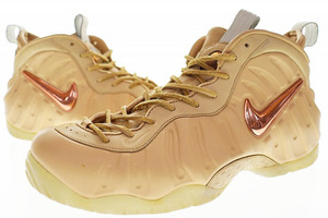 ナイキ NIKE AIR FOAMPOSITE PRO PRM AS QS VACHETTA TAN 28cm 920377-200 エア フォーム ポジット プロ ヴァチェッタ タン240403