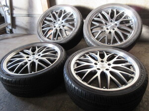 LOXARNY MULTI FORCHETTA (MESH)(GM/P) (19x7,5+55 5H/114,3) バリ溝 235/35R19 VOXY ヴォクシー アクセラ エスクァイア ステップWG 他にも