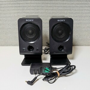 SONY SRS-A3 ソニー アクティブスピーカー/SONY AC-E5212 ソニーACアダプター 動作未確認 現状品