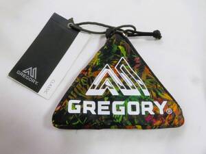 未使用 GREGORY グレゴリー トライアングルポーチ (137913 9236) トロピカルフォレスト 総柄 小物 送料無料