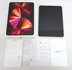 097B441★【中古 美品】Apple iPad Pro 11インチ 第3世代 256GB MHQU3J/A Wi-Fiモデル タブレット端末本体