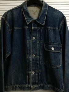 【極上】真紺 44-42 506XX スーパービッグサイズ デッド3.4WASH 40-50年代 片面 リーバイス ファースト LEVIS 501XX 507XX 557 558 大戦