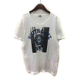 タケオキクチ TAKEO KIKUCHI Tシャツ カットソー 半袖 3 白 ホワイト /YI メンズ